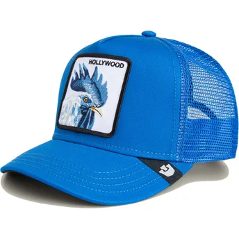 Boné trucker azul para criança galo Hollywood Mini The Farm da Goorin Bros.