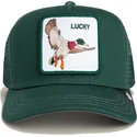 bone-trucker-verde-para-crianca-pato-the-lucky-mini-the-farm-da-goorin-bros