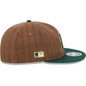 bone-plano-castanho-e-verde-ajustavel-9fifty-retro-crown-wool-pinstripe-da-oakland-athletics-mlb-da-new-era