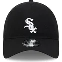 bone-curvo-preto-ajustavel-9twenty-merino-wool-da-chicago-white-sox-mlb-da-new-era