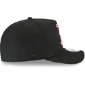 bone-curvo-preto-snapback-9fifty-a-frame-neon-da-boston-red-sox-mlb-da-new-era