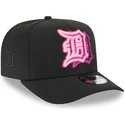 bone-curvo-preto-snapback-9fifty-a-frame-neon-da-detroit-tigers-mlb-da-new-era