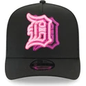 bone-curvo-preto-snapback-9fifty-a-frame-neon-da-detroit-tigers-mlb-da-new-era