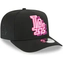 bone-curvo-preto-snapback-9fifty-a-frame-neon-da-los-angeles-dodgers-mlb-da-new-era