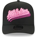 bone-curvo-preto-snapback-9fifty-a-frame-neon-da-oakland-athletics-mlb-da-new-era