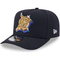 bone-curvo-azul-marinho-snapback-9fifty-a-frame-emblem-da-detroit-tigers-mlb-da-new-era