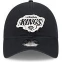 bone-curvo-preto-ajustavel-9twenty-stamp-da-los-angeles-kings-nhl-da-new-era