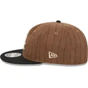 bone-plano-castanho-e-preto-ajustavel-9fifty-retro-crown-wool-pinstripe-da-chicago-white-sox-mlb-da-new-era