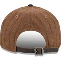 bone-plano-castanho-e-azul-marinho-ajustavel-9fifty-retro-crown-wool-pinstripe-da-atlanta-braves-mlb-da-new-era