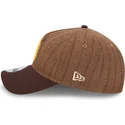 bone-curvo-castanho-ajustavel-9twenty-a-frame-wool-pinstripe-da-san-diego-padres-mlb-da-new-era