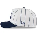 bone-curvo-branco-e-azul-marinho-snapback-9fifty-a-frame-satin-pinstripe-da-chicago-white-sox-mlb-da-new-era