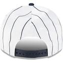 bone-curvo-branco-e-azul-marinho-snapback-9fifty-a-frame-satin-pinstripe-da-new-york-yankees-mlb-da-new-era