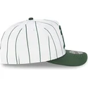 bone-curvo-branco-e-verde-snapback-9fifty-a-frame-satin-pinstripe-da-oakland-athletics-mlb-da-new-era