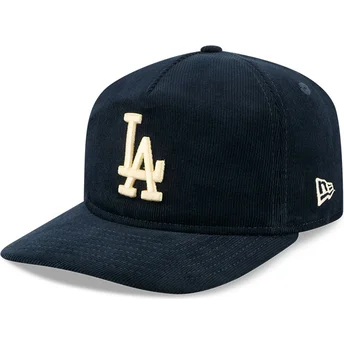 Boné curvo azul marinho snapback Golfer Nostalgic da Los Angeles Dodgers MLB da New Era