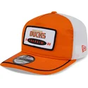 bone-curvo-laranja-e-branco-snapback-19twenty-embroidered-patch-da-anaheim-ducks-nhl-da-new-era