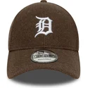 bone-curvo-castanho-snapback-9forty-melton-wool-da-detroit-tigers-mlb-da-new-era