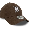 bone-curvo-castanho-snapback-9forty-melton-wool-da-detroit-tigers-mlb-da-new-era