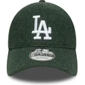 bone-curvo-verde-snapback-9forty-melton-wool-da-los-angeles-dodgers-mlb-da-new-era