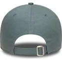 bone-curvo-cinza-ajustavel-com-logo-cinza-9forty-league-essential-da-new-york-yankees-mlb-da-new-era
