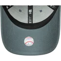 bone-curvo-cinza-ajustavel-com-logo-cinza-9forty-league-essential-da-new-york-yankees-mlb-da-new-era