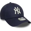 bone-curvo-azul-marinho-ajustavel-9forty-visor-script-da-new-york-yankees-mlb-da-new-era