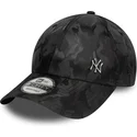 bone-curvo-camuflagem-preto-ajustavel-9forty-flawless-pin-da-new-york-yankees-mlb-da-new-era