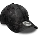 bone-curvo-camuflagem-preto-ajustavel-9forty-flawless-pin-da-new-york-yankees-mlb-da-new-era