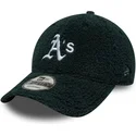bone-curvo-verde-ajustavel-9forty-winter-borg-da-oakland-athletics-mlb-da-new-era