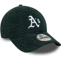 bone-curvo-verde-ajustavel-9forty-winter-borg-da-oakland-athletics-mlb-da-new-era