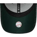 bone-curvo-verde-ajustavel-9forty-winter-borg-da-oakland-athletics-mlb-da-new-era