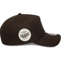 bone-curvo-castanho-snapback-9forty-e-frame-side-patch-da-los-angeles-dodgers-mlb-da-new-era