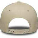 bone-curvo-bege-snapback-9forty-e-frame-side-patch-da-new-york-yankees-mlb-da-new-era