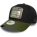bone-curvo-preto-e-verde-snapback-9forty-e-frame-camo-patch-da-new-era