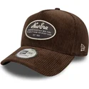 bone-curvo-castanho-snapback-9forty-e-frame-patch-cord-da-new-era