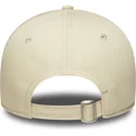 bone-curvo-bege-ajustavel-para-mulheres-com-logo-rosa-9forty-league-essential-da-new-york-yankees-mlb-da-new-era