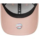 bone-curvo-rosa-ajustavel-para-mulheres-9forty-metallic-logo-da-new-york-yankees-mlb-da-new-era