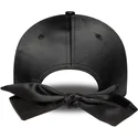 bone-curvo-preto-ajustavel-para-mulheres-com-logo-preto-9forty-satin-bow-back-da-new-york-yankees-mlb-da-new-era
