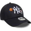 bone-curvo-azul-marinho-ajustavel-para-crianca-9forty-space-icon-da-new-york-yankees-mlb-da-new-era