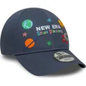 bone-curvo-azul-ajustavel-para-crianca-9forty-space-icon-da-new-era