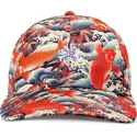 bone-curvo-multicolor-ajustavel-koi-watching-club-da-djinns
