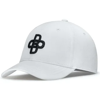 Boné curvo branco ajustável Baseball Peach OBL042 da Oblack