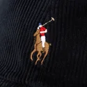 bone-curvo-preto-ajustavel-classic-sport-corduroy-da-polo-ralph-lauren