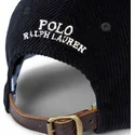 bone-curvo-preto-ajustavel-classic-sport-corduroy-da-polo-ralph-lauren