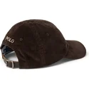 bone-curvo-castanho-escuro-ajustavel-classic-sport-corduroy-da-polo-ralph-lauren