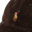 bone-curvo-castanho-escuro-ajustavel-classic-sport-corduroy-da-polo-ralph-lauren