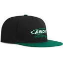 bone-plano-preto-e-verde-snapback-graffiti-logo-da-and1