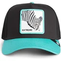 bone-trucker-preto-e-azul-zebra-extreme-arbez-flip-side-2-the-farm-da-goorin-bros
