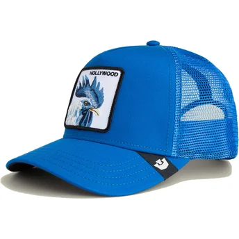 Boné trucker azul galo Hollywood Rooster Sport The Farm da Goorin Bros.