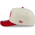 bone-curvo-bege-e-vermelho-snapback-9fifty-a-frame-precurved-hardwood-classics-da-atlanta-hawks-nba-da-new-era