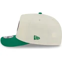 bone-curvo-bege-e-verde-snapback-9fifty-a-frame-precurved-hardwood-classics-da-boston-celtics-nba-da-new-era